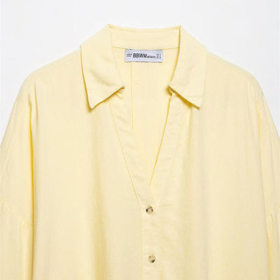 Style Women's Casual Loose Shirt with Long Sleeves