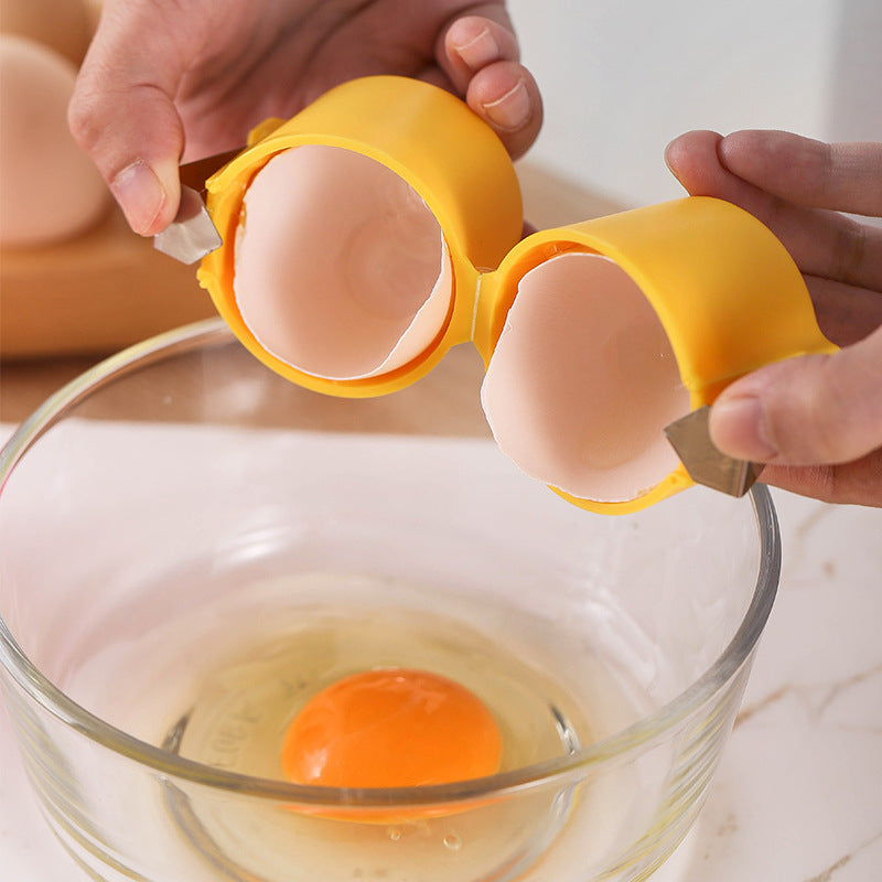 Creative Portable Egg Opener and Beater