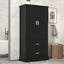 Elegant Tall Bathroom Storage Cabinet with Adjustable Shelf