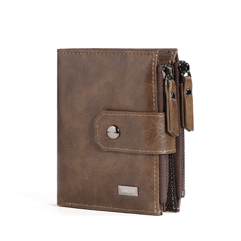 Premium Anti-Theft Leather Wallet for Men