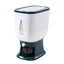 10Kg Rice Dispenser Storage Container with Measuring Cylinder