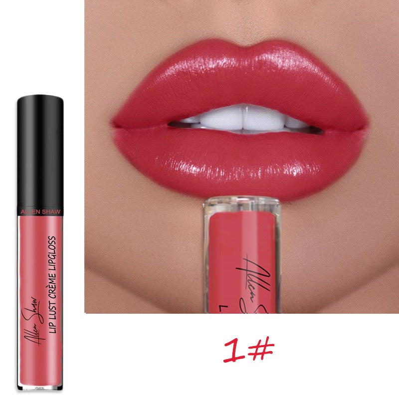 Lipstick Lip Glaze Allen shaw Creme Cream Lipstick - Korvel