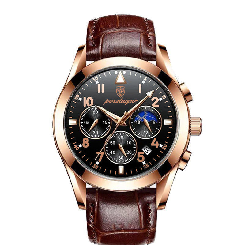 New Black Technology Men's Watch Male Student Korean Fashion Trend Quartz Watch - Korvel