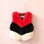 Melario Outerwear&Coats New autumn Winter Fashion Thick Warm Faux Fur Vest cute V-Neck Fur Patchwork Vest Girls clothes - Korvel