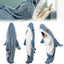 Cartoon Shark Sleeping Bag Pajamas Office Nap Shark Blanket Karakal High Quality Fabric Mermaid Shawl Blanket For Children Adult - Korvel