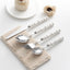 Set of 4 Stainless Steel price Creative Stainless Steel Colorful Pearl Handle Spoon Fork Knife High End Cutlery Set - Korvel