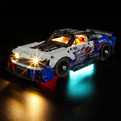 Compatible with LEGO 42153, the new generation Chevrolet Camaro ZL1, building block LED lighting, modified toy lighting - Korvel