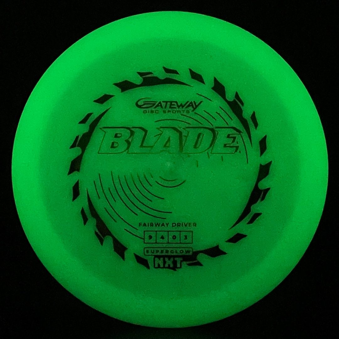 NXT Superglow Blade Disc Golf Driver