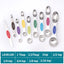 Magnetic Double Head Measuring Spoon Set - 9 Pieces