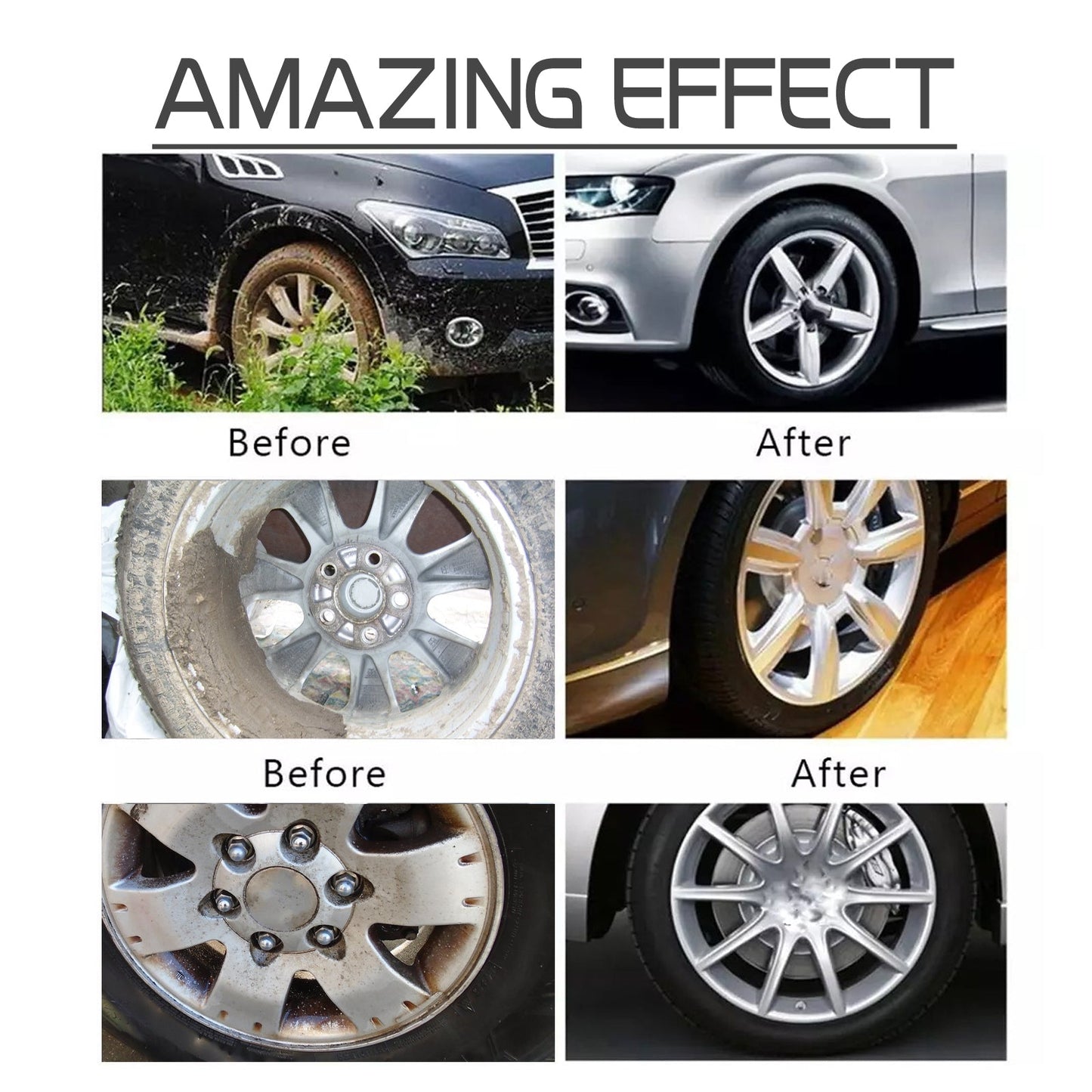 Car Brake Cleaner, Brake Disc Parts Wheel Hub Decontamination Polishing Maintenance Rust Remover - Korvel
