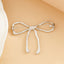 Broche Élégante en Forme de Nœud en Lave pour Femmes - Accessoire Polyvalent