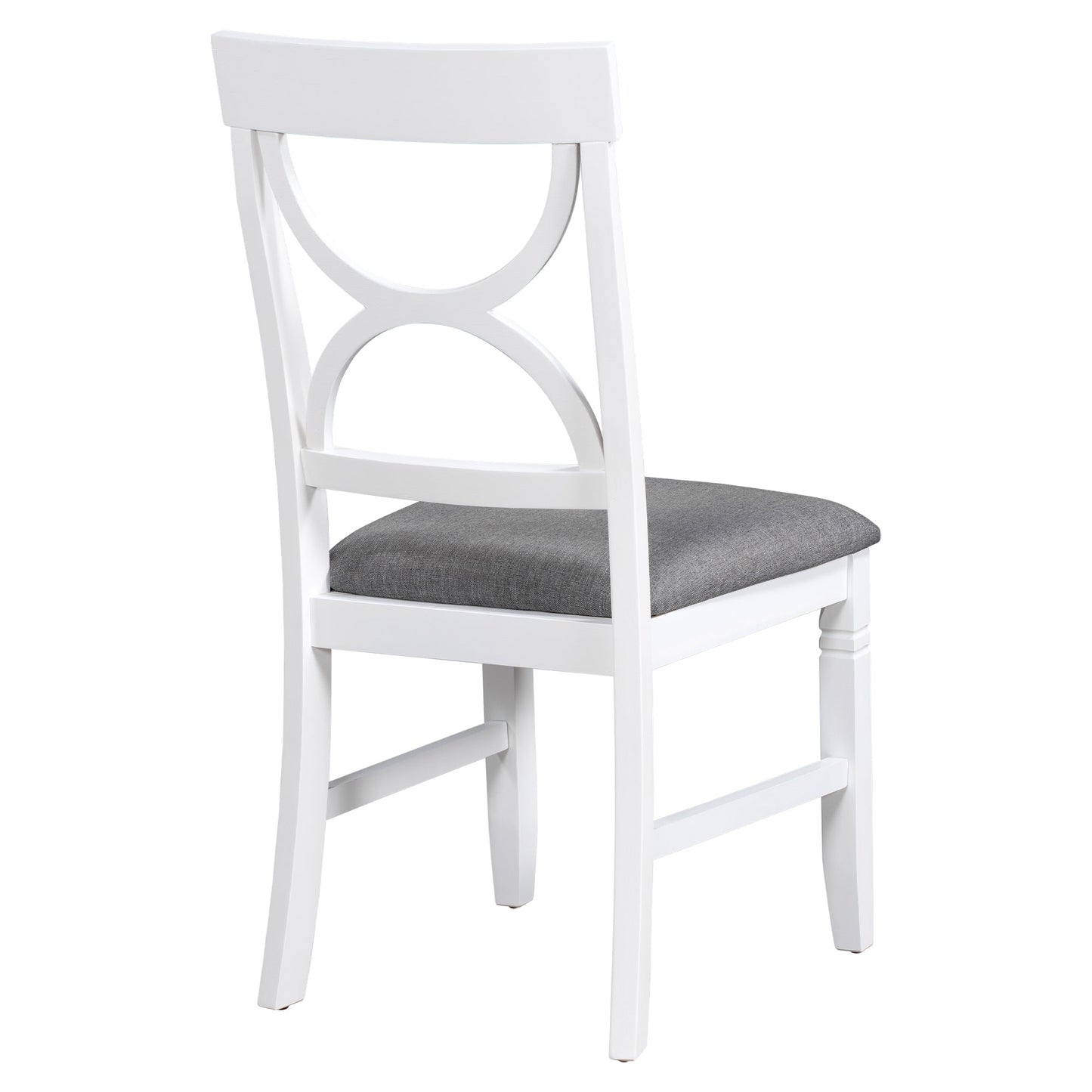 TOPMAX 6-Piece Wood Dining Table Set - Farmhouse Style