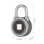 Fingerprint Smart Keyless Lock Waterproof APP Button Password Unlock Anti-Theft Padlock Door Lock - Korvel