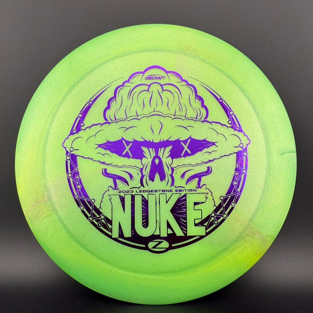 Z Metallic Swirl Nuke Disc Golf Driver