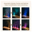 Colorful Volcano Light Humidifier with Timer for Home & Office