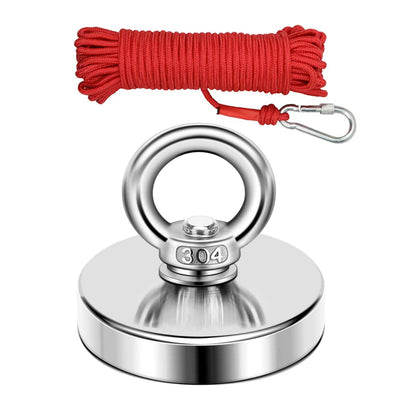 MagnaHook 350 Retrieval Magnet - Heavy-Duty Neodymium Tool