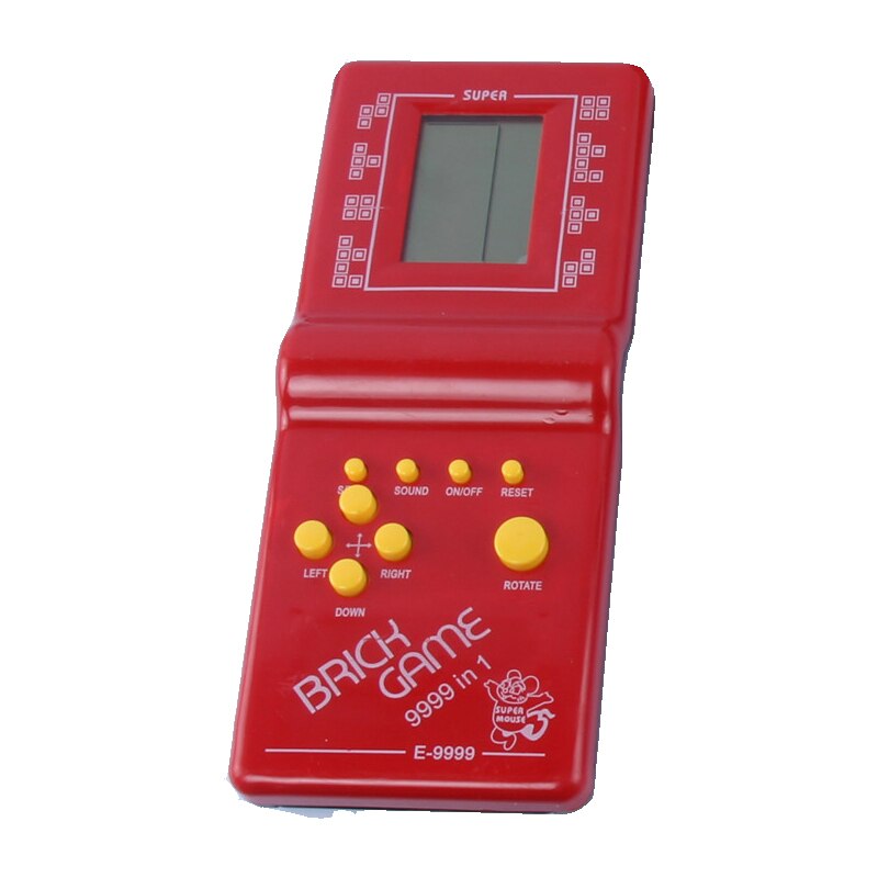 Classic Handheld Tetris Game Console for Kids