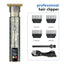 T9 Hairdresser With LCD Display Electric Hair Clipper Household Large Screen Digital Display Electric Hair Clipper Carving Oil Head Shaver Hair Clipper - Korvel
