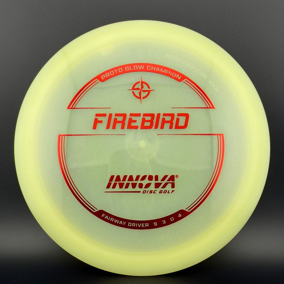 Proto Glow Champion Firebird Disc Golf Disc