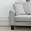 [VIDEO provided] [New] 108*85.5" Modern U Shape Sectional Sofa 7 Seat Fabric Sectional Sofa Set - Korvel