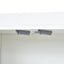 TREXM Modern Sideboard Elegant Buffet Cabinet with Large Storage Space for Dining Room, Entryway (White) - Korvel