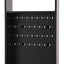 39.3'W70.8'H multifunctional corridor shoe cabinet with soft padded nail board and black hanger with entrance hook - Korvel
