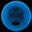 Glow Isolation Bleak - Segundos de fábrica Putter de Disc Golf