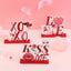 Valentine's Day Wooden Love Ornaments - DIY Desktop Decor