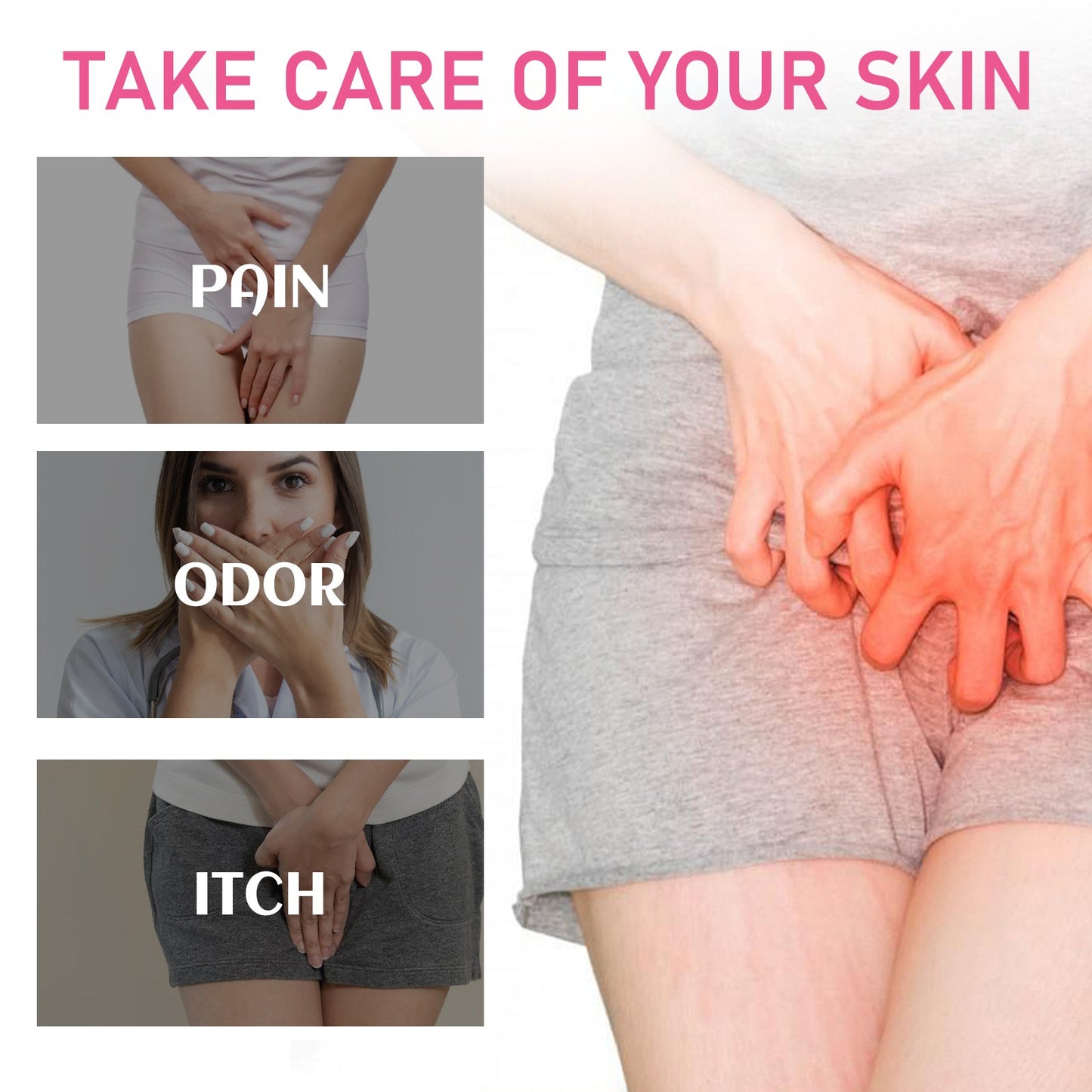 Gynecological Care Gel, A Woman's Body Clean Moist Odor To Alleviate Discomfort Care Gel - Korvel