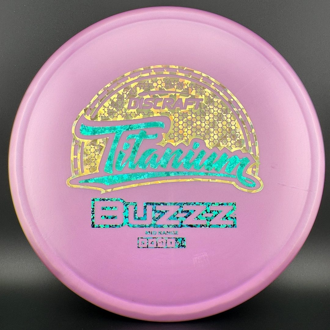 Titanium Buzzz - Retired Stamp Disc Golf Midrange