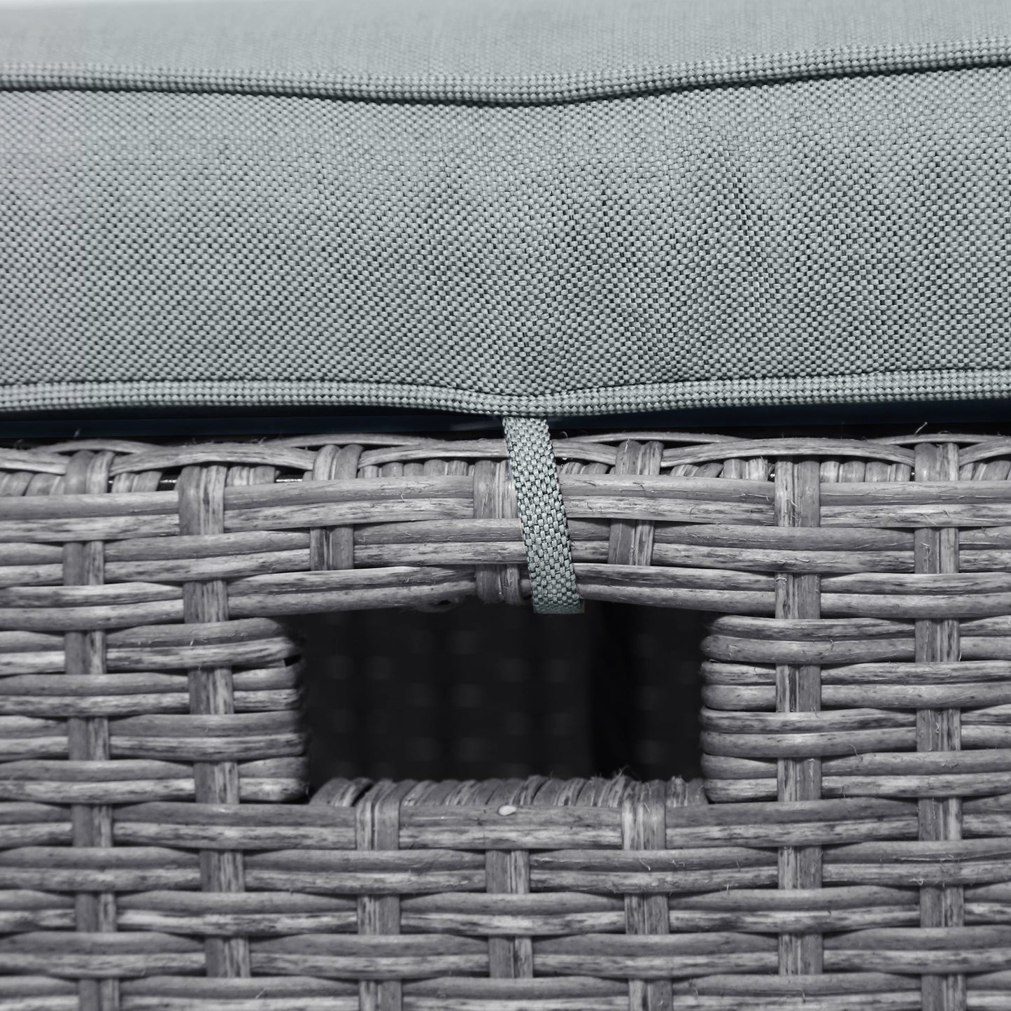 Ensemble de meubles d'extérieur en rotin tressé TOPMAX 6 pièces