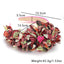 Fashionable Leaf Pattern Oversized Flower Headband
