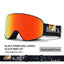 Cover Ski Glasses Winter Outdoor Sports Goggles Double Layer Anti Fog Single Double Plate Snow Goggles - Korvel