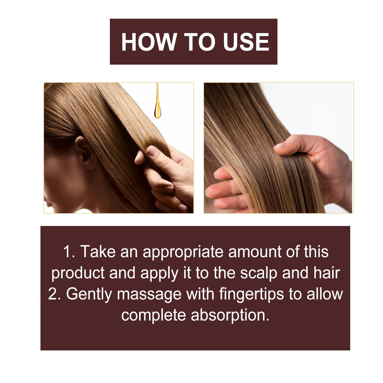 Maca Essence Oil, Moisturize Dry Hair Tail Dry Fragrance Strong And Smooth Hair Care - Korvel