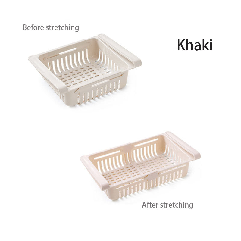 Retractable Refrigerator Divider Storage Rack