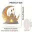 2025 Ramadan 2D Acrylic Moon - Castle Ornament. Eid Al - fitr Decoration, Muslim Home & Party Gift. - Korvel