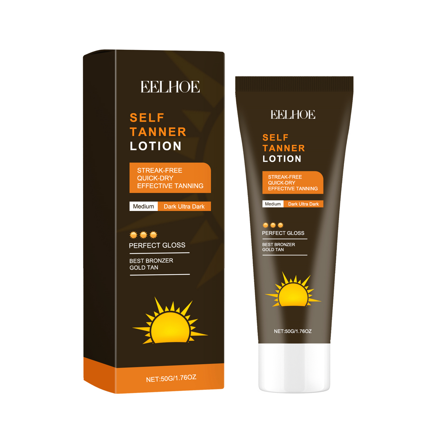 Loción Autobronceadora Premium para un Brillo Natural de Verano