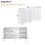 ON-TRANS Cream Style Shoe Cabinet with Adjustable Legs