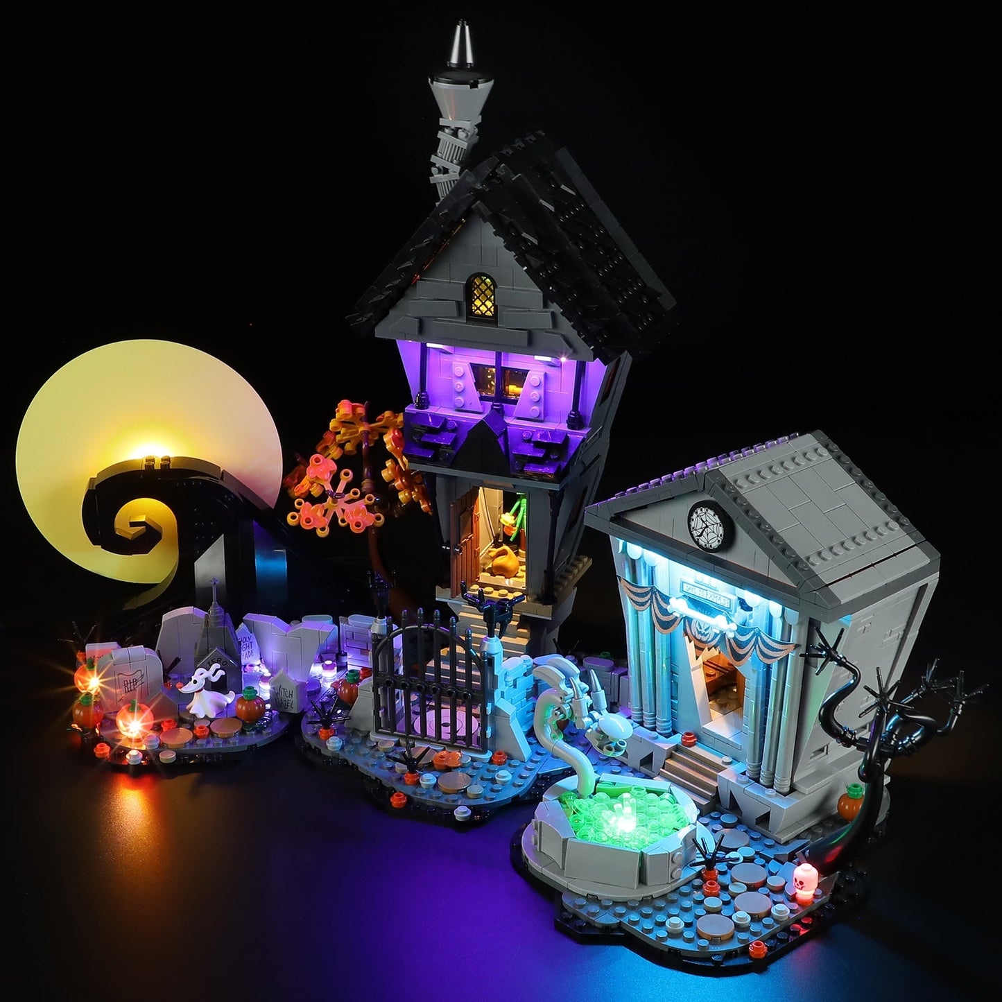 LED Lighting for LEGO 21351 Christmas Horror Night Set