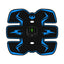 EMS Muscle Stimulator with LED Display USB Rechargeable Abdominal Belt Work Out Power Fitness Abdominal Men Women - Korvel