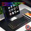 Portable Wired Mechanical Keyboard with RGB Backlighting