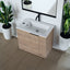Bathroom Vanity with Sink 22 Inch for Small Bathroom,Floating Bathroom Vanity with Soft Close Door,Small Bathroom Vanity with Sink, 22x13 (KD-Packing) - Korvel