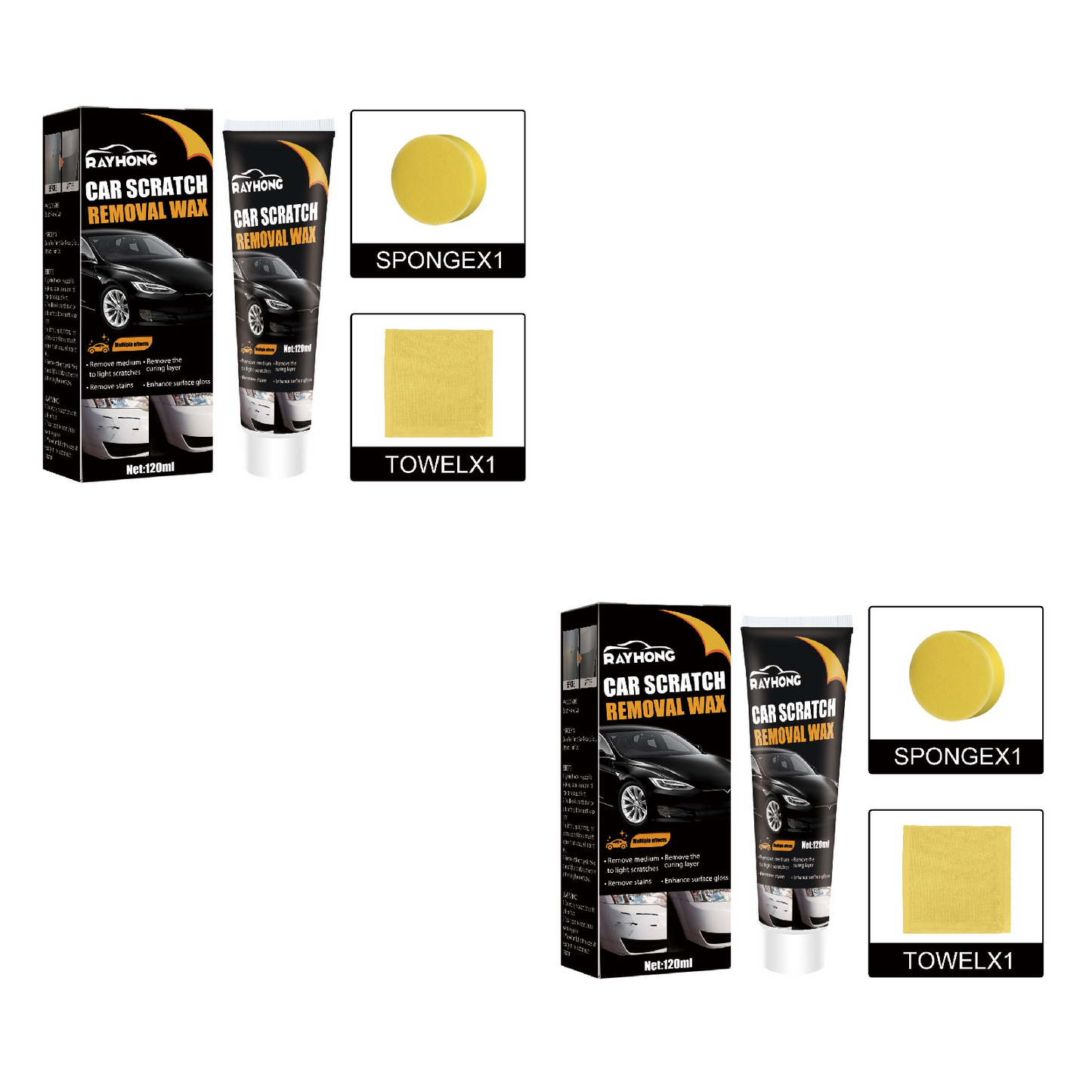 Premium Scratch Removal Wax for Car Paint Care