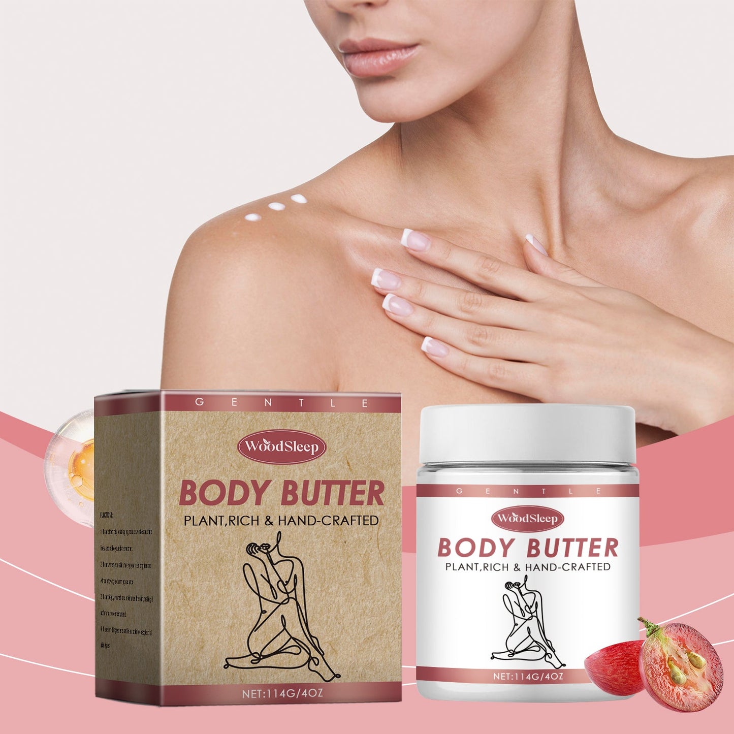 Woodsleep Moisturizing Body Lotion for Fall and Winter Care