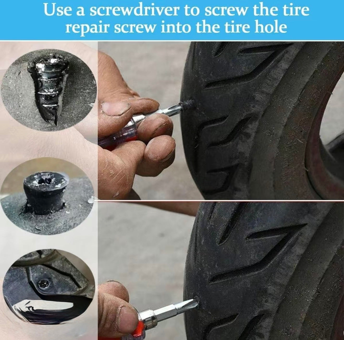 TireFix Rubber Nail Kit - Korvel
