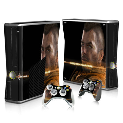 Xbox 360 Slim Full Body Color Membrane Stickers with Scratch-Resistant Protection - Korvel