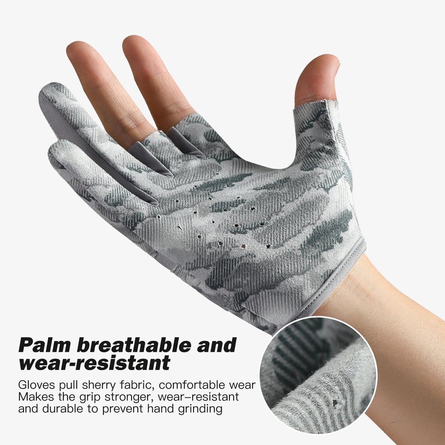 Guantes de Pesca de Lure de 3 Dedos Premium para Comodidad y Control