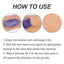Hair Removal Wax Bean, Underarm Leg Quick Hair Removal Mild Non-Irritating Skin Dry And Smooth - Korvel