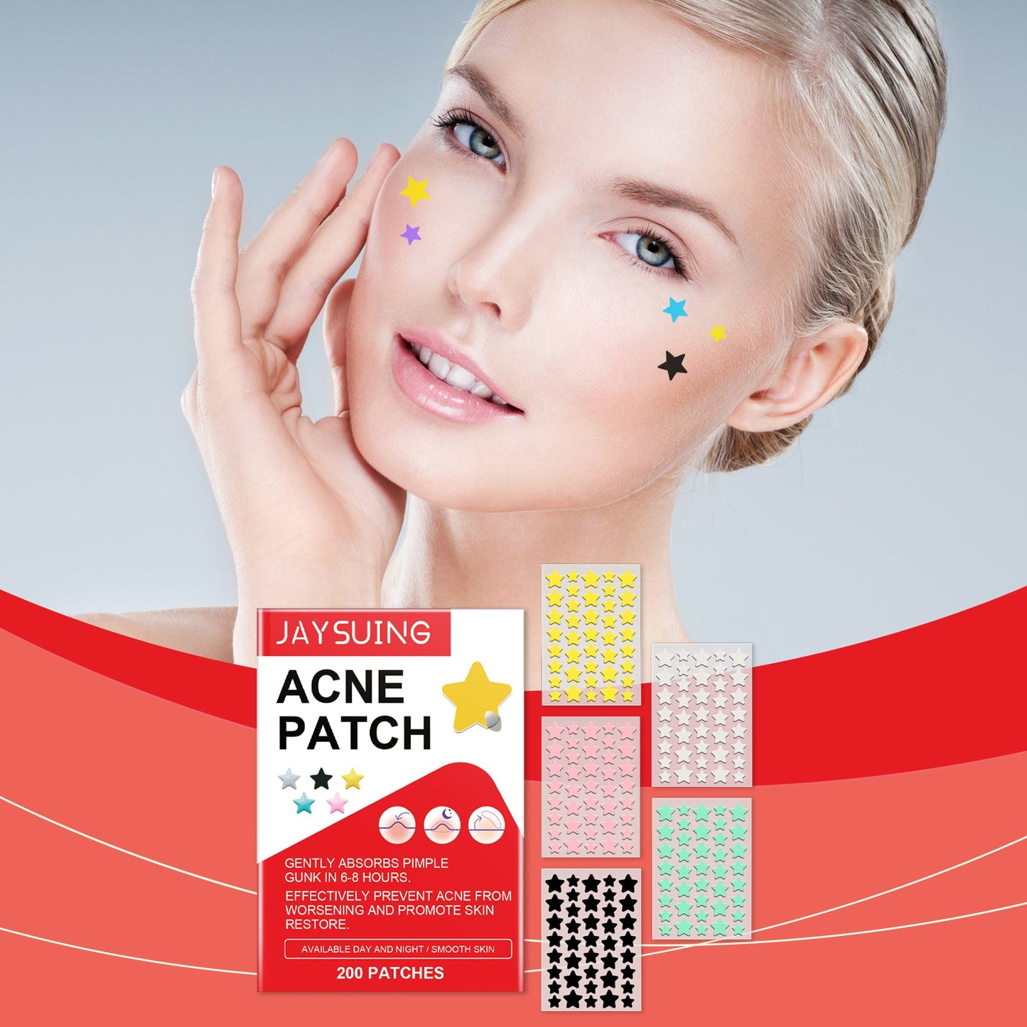 Blemish Acne Patch - Clear Acne Care Face Cover