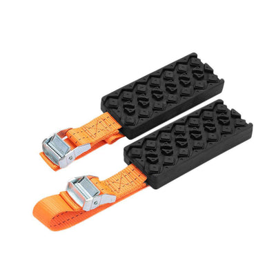 Vehemo Anti-Skid Tire Chains - 2PCS Rubber Nylon Set